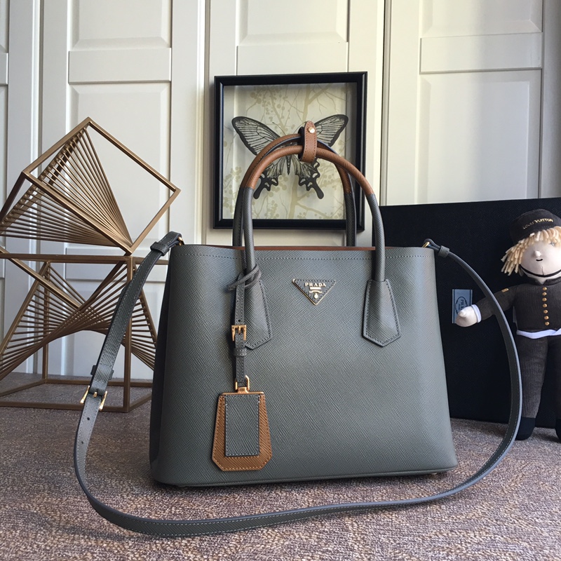 Pra*a top handle bags
